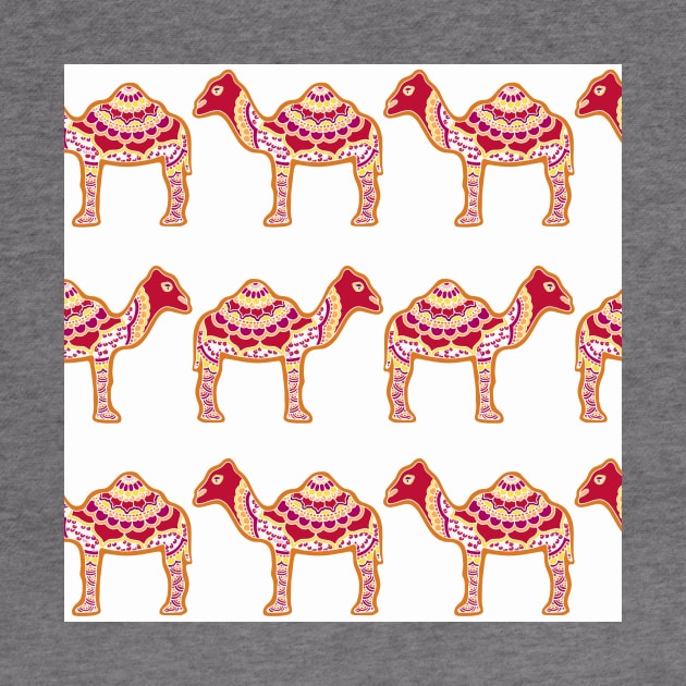 Red Camels by HLeslie Design